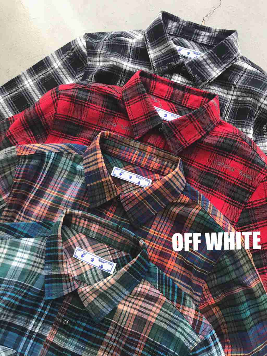 Off-White FLANNEL CHECK SHIRT 2020